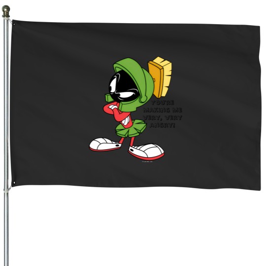 Discover MARVIN THE MARTIAN™ Annoyed House Flags