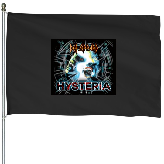 Discover hysteria House Flags