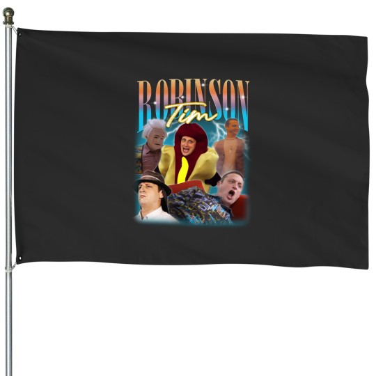 Discover Tim Robinson Vintage Homage House Flag