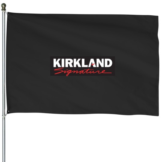 Discover Kirkland-themed Heavy Blend House Flags