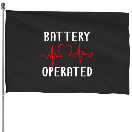 Discover Battery Operated Heartbeat Pace Maker Living With an Implantable Cardioverter Defibrillator House Flags