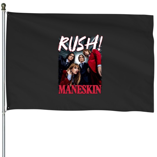 Discover Mneskin Band House Flags, World Tour House Flags