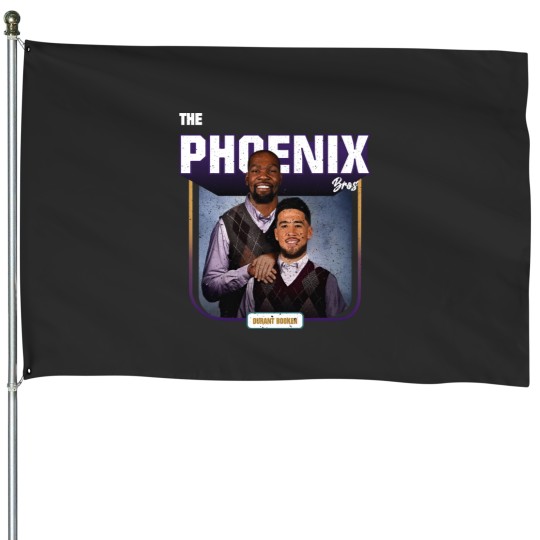 Discover Devin Booker Kevin Durant Phoenix Basketball House Flags