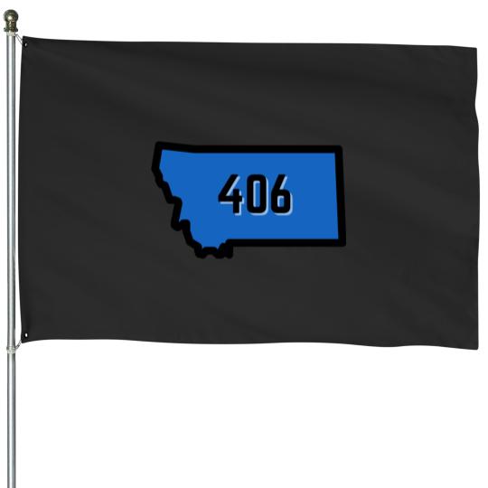 Discover 406 Missoula MT House Flags