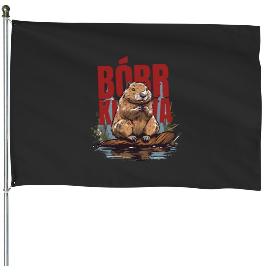 Discover Bóbr Kua - Bober House Flags