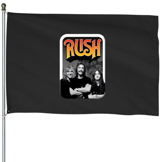 Discover Rush House Flags Rock Concert House Flags Band Logo Anniversary