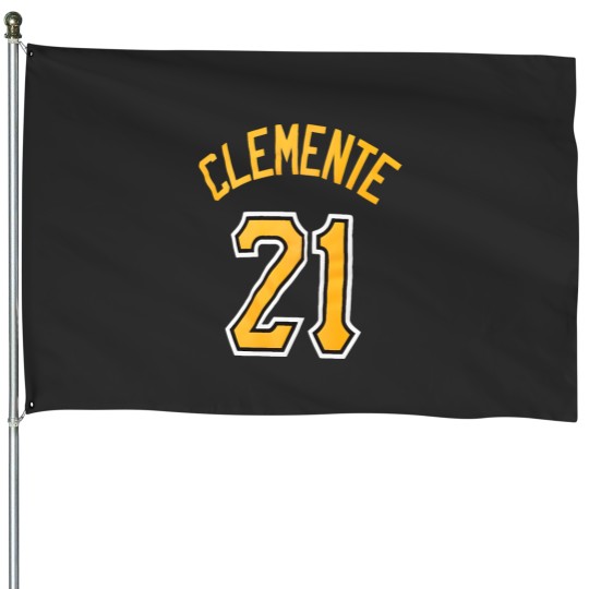Discover Youth Pitts burgh Pirates Roberto Clemente Majestic 1 House Flags