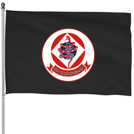 Discover VFA-102 Diamondbacks House Flags