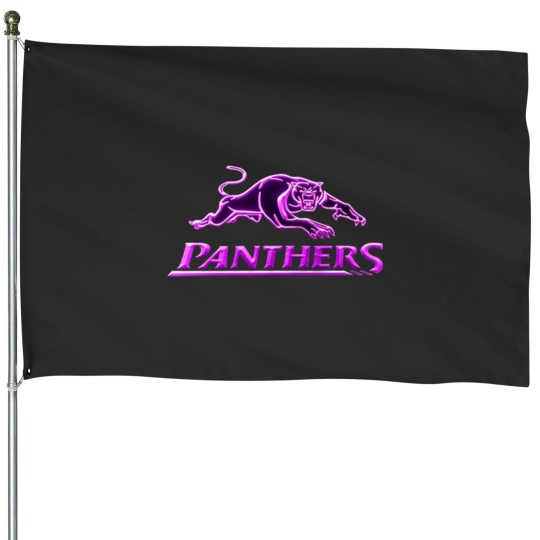 Discover Penrith-On The Bus-Panthers- House Flags
