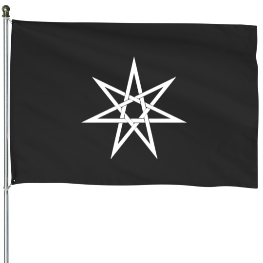 Discover OTHERKIN otherkinity symbol elven star seven-pointed star STANDARD SYMBOL Tapestry House Flags