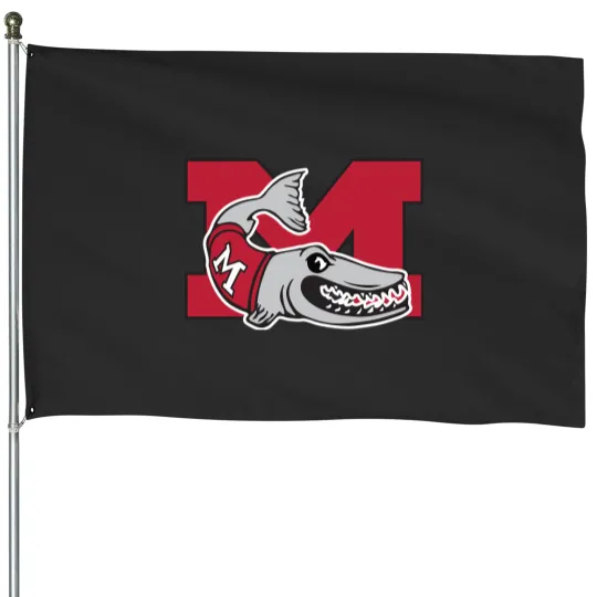 Discover Muskingum University fighting muskies House Flags