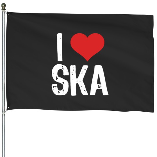 Discover I Love Ska (1) House Flags