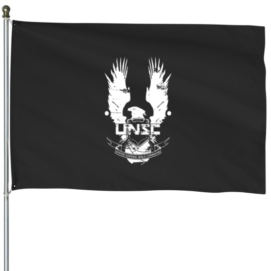 Discover Halo UNSC Worn Logo High Quality House Flags