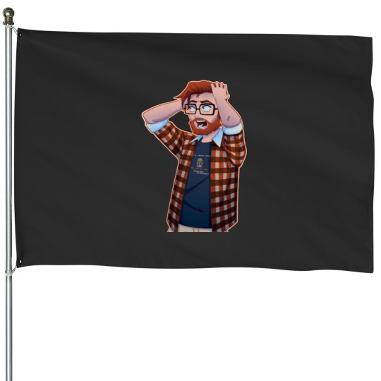 Discover Alex Yiik Hands On Head House Flags