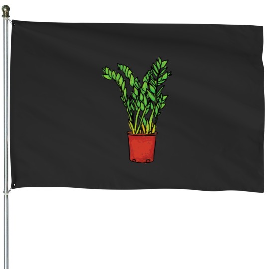 Discover ZZ Gem Zanibar Gem Plant House Flags