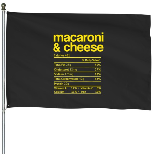 Discover Macaroni And Cheese Nutrition Fact Thanksgiving Mac N Cheese House Flags