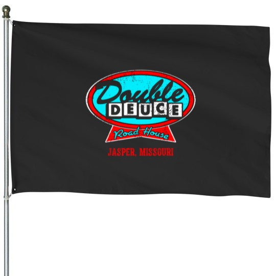 Discover Road House Double DEUCE - Old Art School House Flags