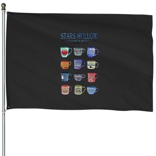 Discover Gilmore Coffee Girl Girls Mugs of Stars Hollow Annual Events Luke’s Diner House Flags