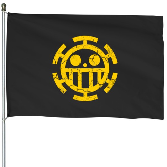 Discover Trafalgar D Water Law symbol House Flags