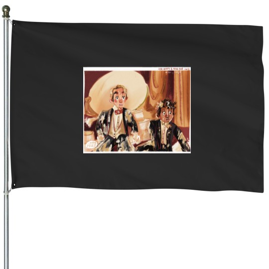 Discover Red, White and Royal Blue - RWYB House Flags