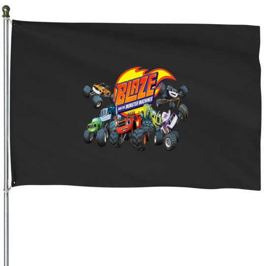 Discover Blaze and the Monster Machines House Flags