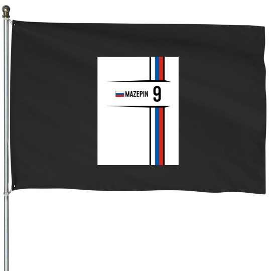 Discover 2021 - 9 Mazepin House Flags