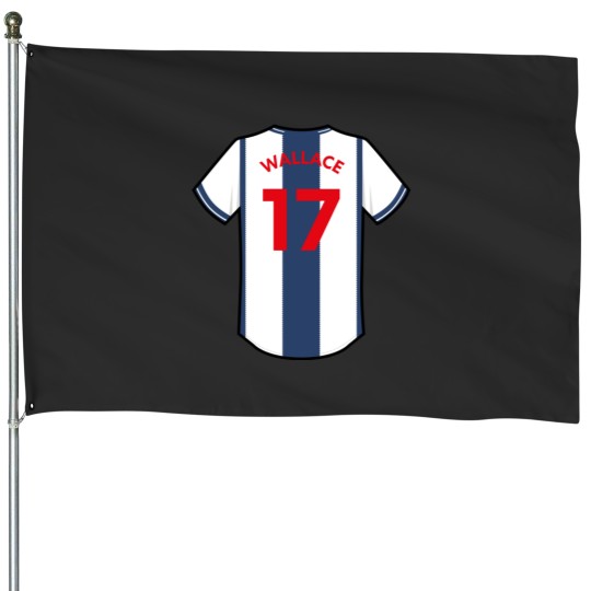 Discover West Brom Jed Wallace Jersey House Flags