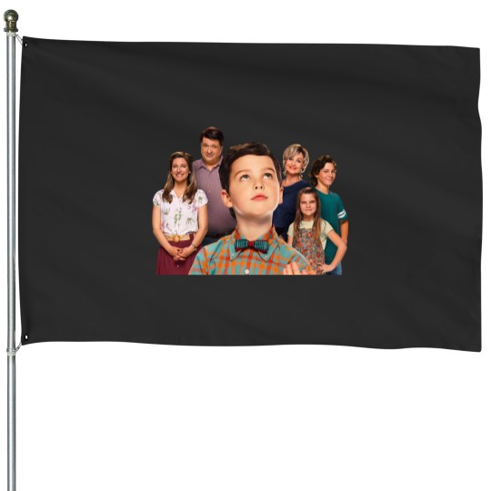 Discover Young Sheldon House Flags