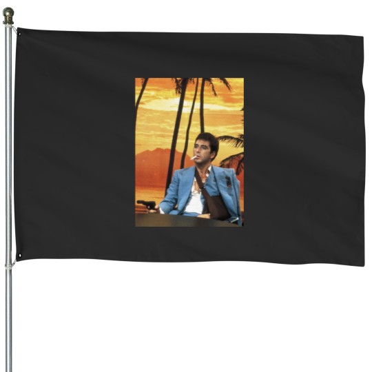 Discover Scarface House Flags
