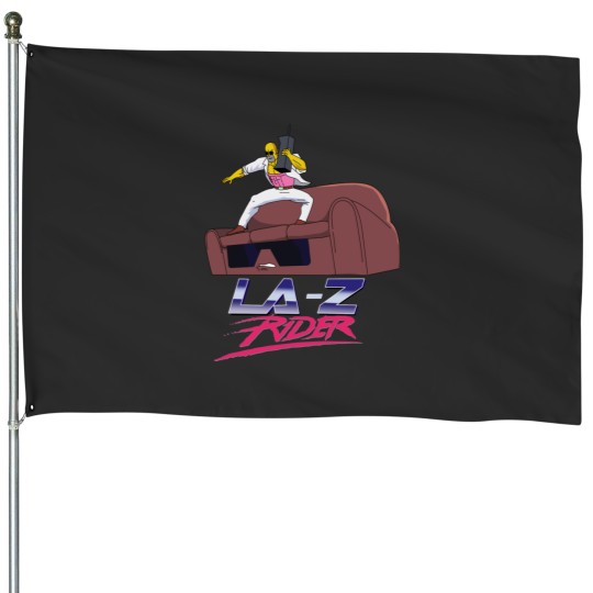 Discover LA-Z rider House Flags