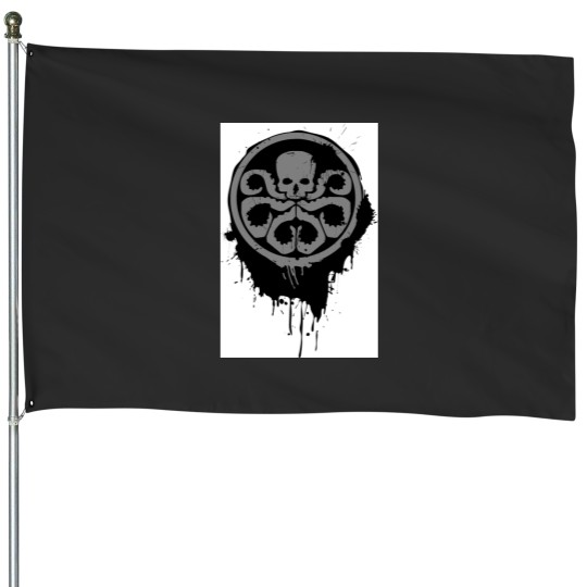 Discover Hail Hydra House Flags