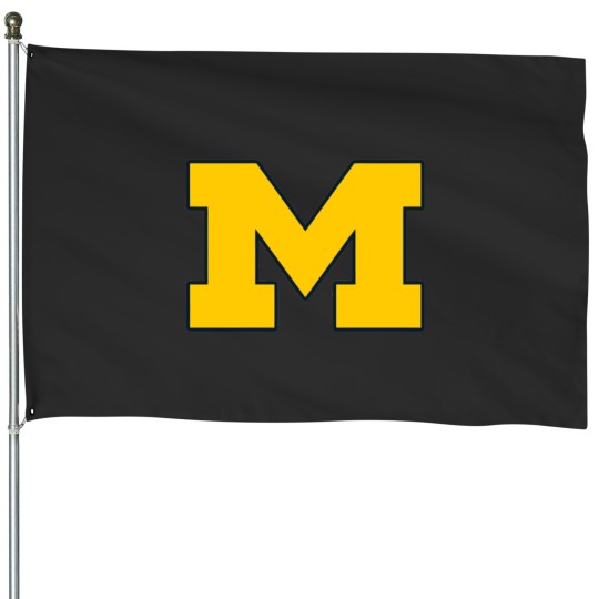 Discover Michigan M House Flags
