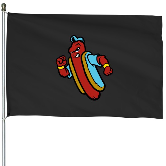 Discover Chili Dogs Logo House Flags