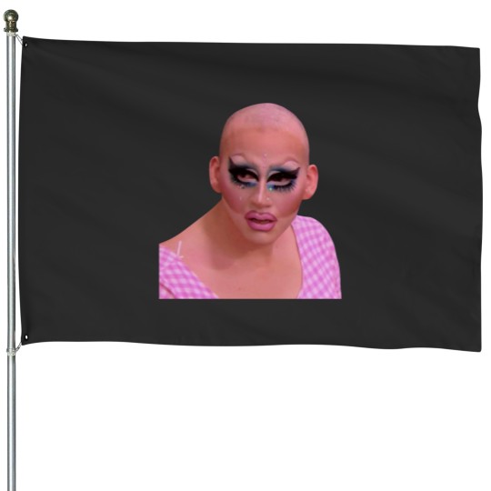 Discover Trixie Mattel - Bald Meme House Flags