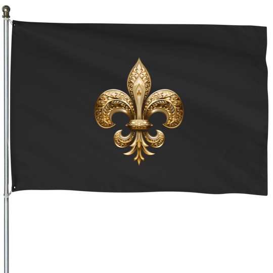 Discover fleur de lis long t House Flags