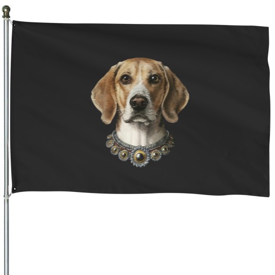 Discover regal beagle House Flags