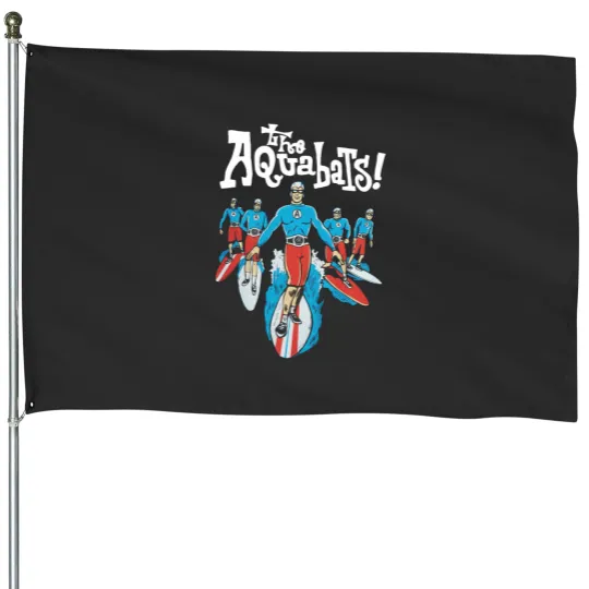 Discover The Aquabats (3) House Flags