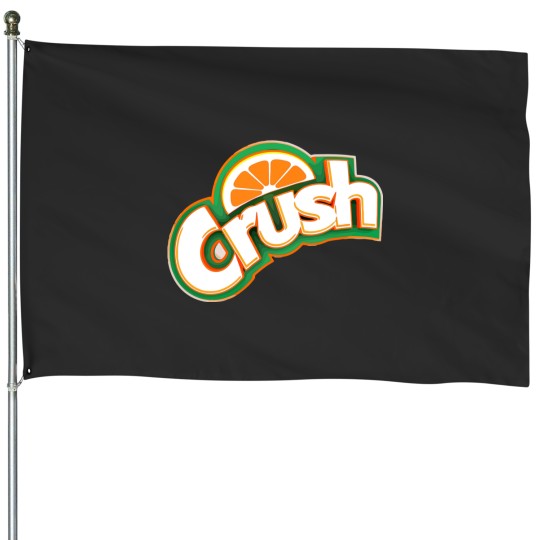 Discover Crush Orange House Flags