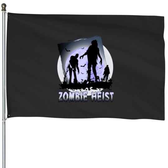 Discover Zombie Heist 6 House Flags