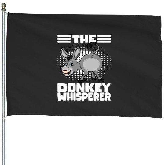Discover Screaming Donkey House Flags