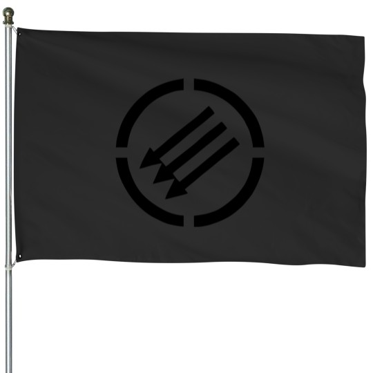 Discover Antifascist arrows House Flags