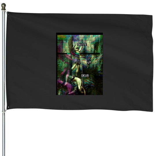 Discover St. Michael the Archangel CONSTANTINEMMXX Graphic House Flags