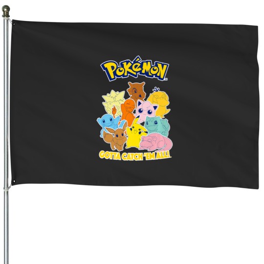 Discover Hot Trend Pokemons House Flags