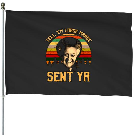 Discover RR Large Marge House Flags