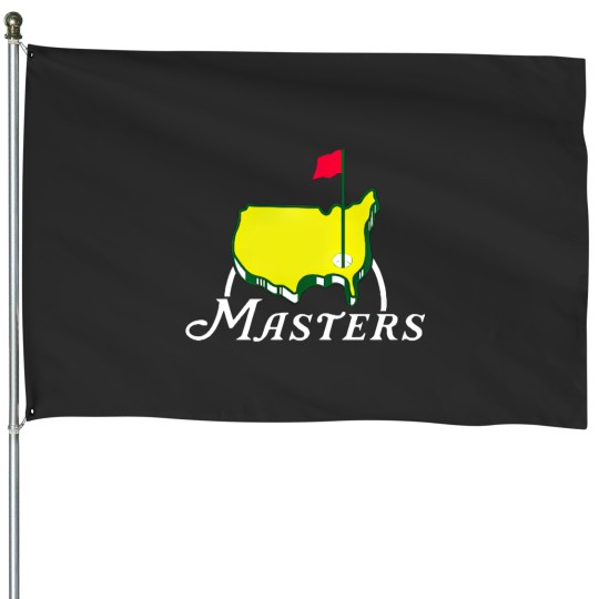 Discover Masters Golf Tournament Golfing Fan House Flags