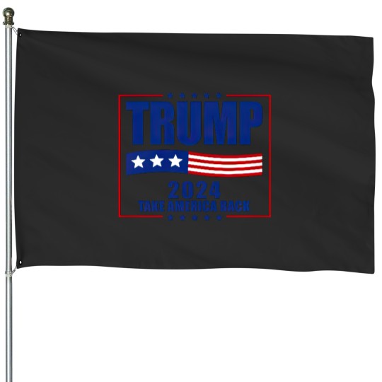 Discover Trumps 2024 Take America Back House Flags