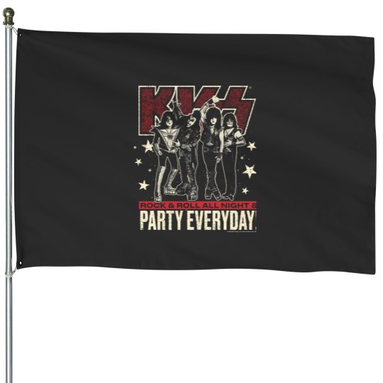 Discover ROCK AND ROLL ALL NIGHT  PARTY EVERYDAY ! House Flags