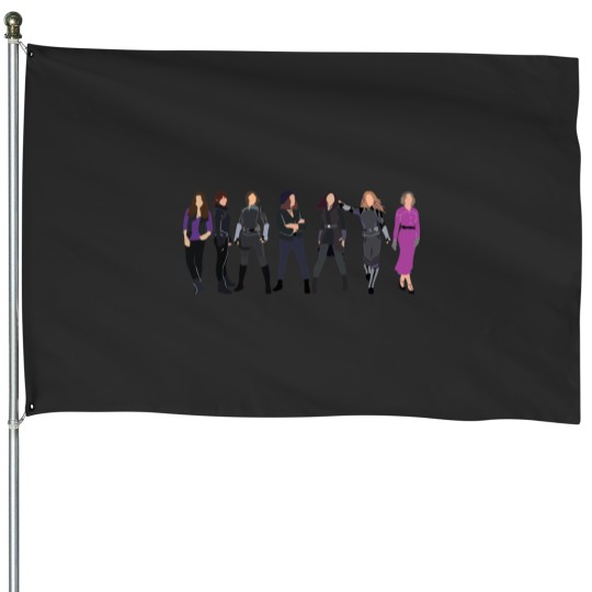 Discover 7 Daisies Sticker House Flags