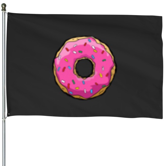 Discover Donut House Flags