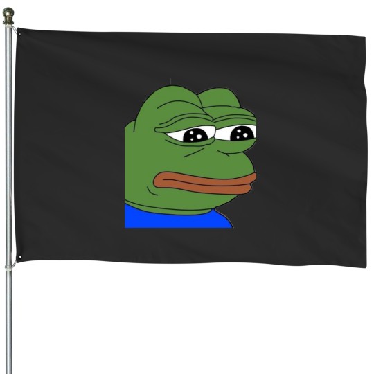 Discover Pepe The Frog - The Original Meme House Flags